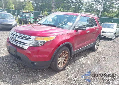 2013 Ford Explorer Xlt z USA, uszkodzony, nr VIN 1FM5K8D80DGB95959